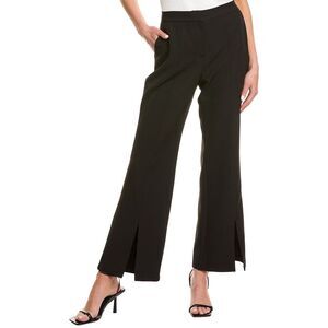 T Tahari Womens Wide-Leg Pant, Black